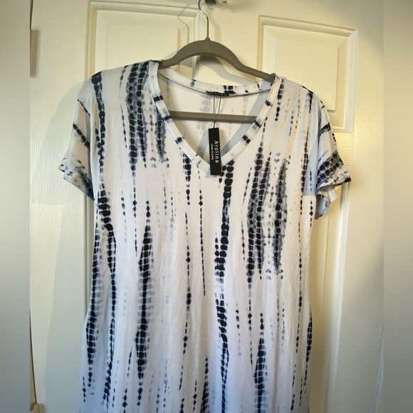 NWT tie dye maxi dress. Size S/M. Pockets. - Picture 3 of 9